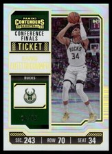 Giannis Antetokounmpo 2023-24 Panini Contenders Conference Finals Ticket #66 NBA