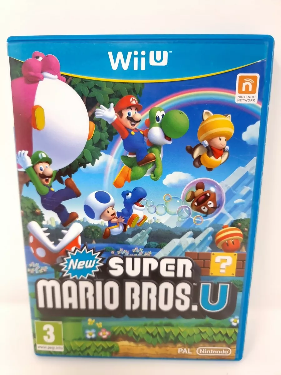 New Super Mario Bros U Nintendo Wii U Game FREE P&P