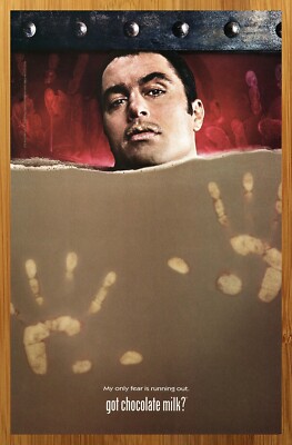 2002 Joe Rogan GOT MILK? Print Ad/Poster Fear Factor TV Series Official Pop Art