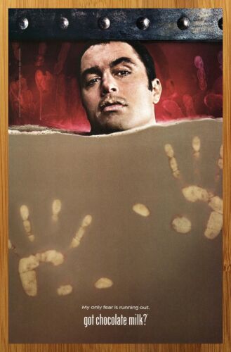 2002 Joe Rogan GOT MILK? Print Ad/Poster Fear Factor TV Series Official Pop Art - Afbeelding 1 van 4