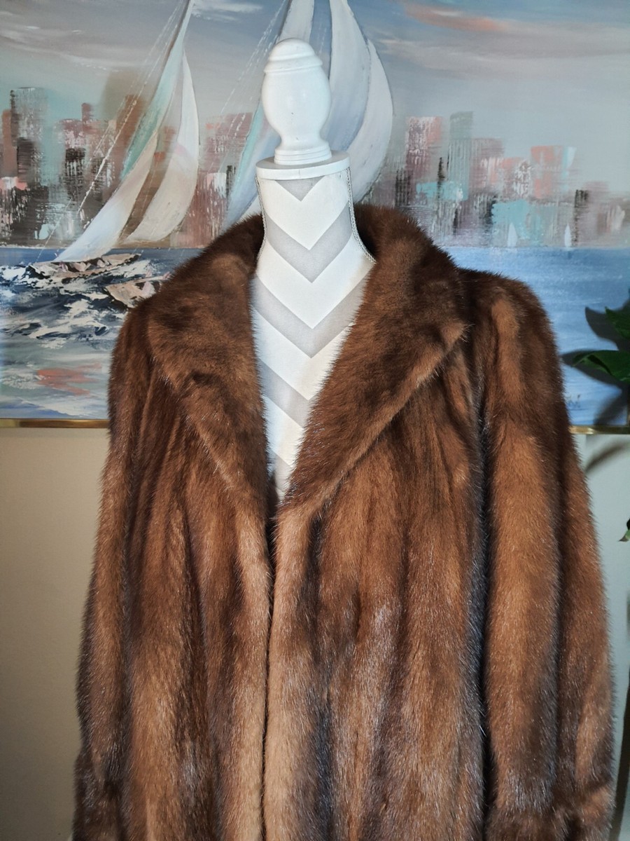 Vintage Saga Mink Fur Coat | eBay