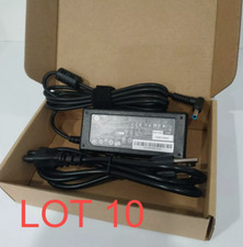 LOT 10 Genuine HP 45W Blue tip laptop AC Adapter Power Supply charger 19.5V