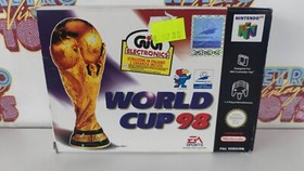 World Cup 98 Soccer Gig Nintendo 64 N64 NES PAL Version MIB Warehouse Stock 1998