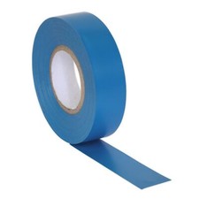 Sealey PVC Insulating Tape 19mm x 20M Blue Pack Of 10 - Part No. ITBLU10