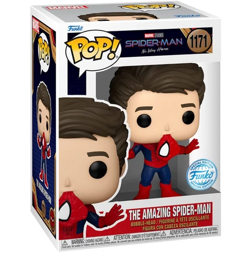 No Way Home - The Amazing Spider-Man [Unmasked] Special Edition #1171 Funko Pop!