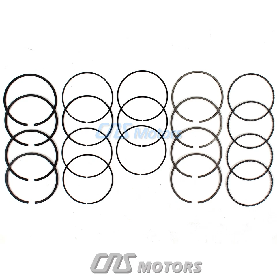 GENUINE Engine Piston Ring Set for 2006-2010 Hyundai Accent OEM 2304026170 - Image 2 of 3