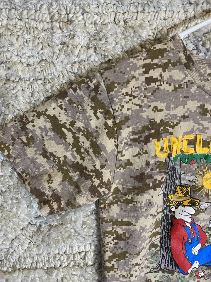 Code V T-Shirt Uncle John’s Cider Mill Camo Size Small - Image 3 of 4