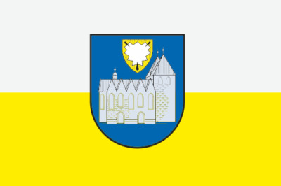 Flensburg Flagge 30x45cm - Premium Bootsflagge Aus Polyester