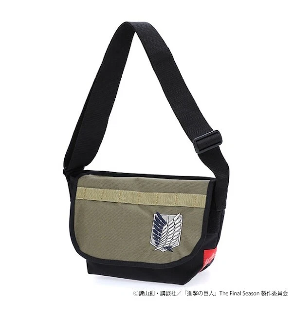 Manhattan Portage Casual Messenger Shoulder Bag JR Attack On Titan Japan New