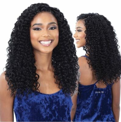 ORGANIQUE MASTERMIX SYNTHETIC WEAVE - BEACH CURL 18''