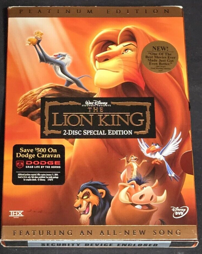 WALT DISNEY - THE LION KING - SPECIAL EDITION /w EXTRAS - 1994 - DVD - Picture 6 of 12