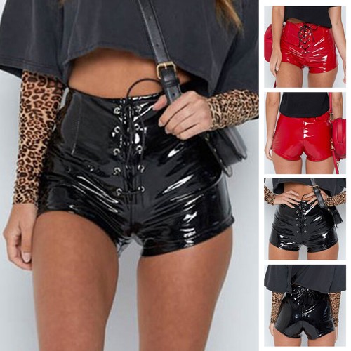 PU Leather Clubwear Mini Hot Pants | eBay