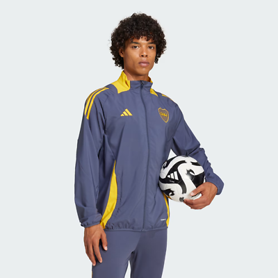 24/25 ボカジュニアーズ ウインドブレーカー ジャケット BOCA JUNIORS 24/25 PRESENTATION JACKET - ADIDAS OFFICIAL IS5584