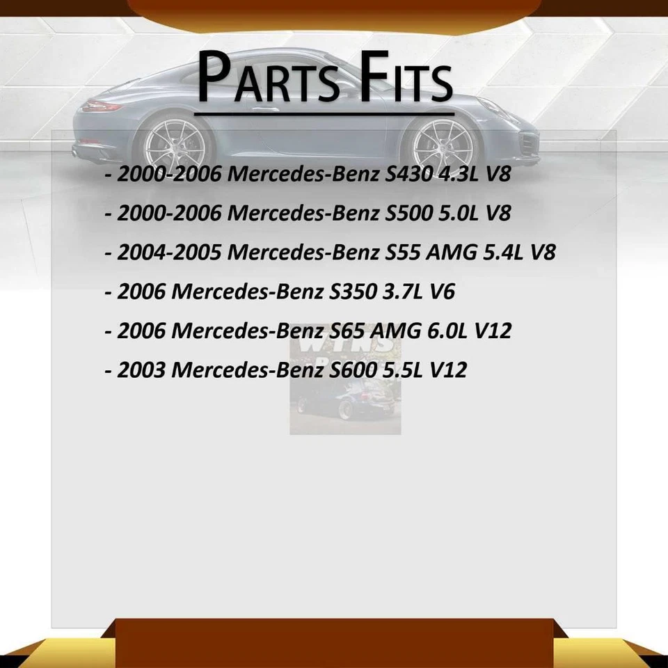 适用于 2003 梅赛德斯-奔驰 S600 5.5L Dorman 控制臂带球接头前下部 2x — 第 2/4 张图片