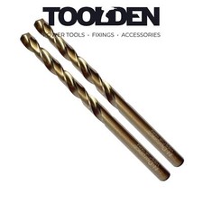 N-Durance COBALT060 Cobalt HSS Drill Bit DIN338 6mm x 92mm (Pack of 2)