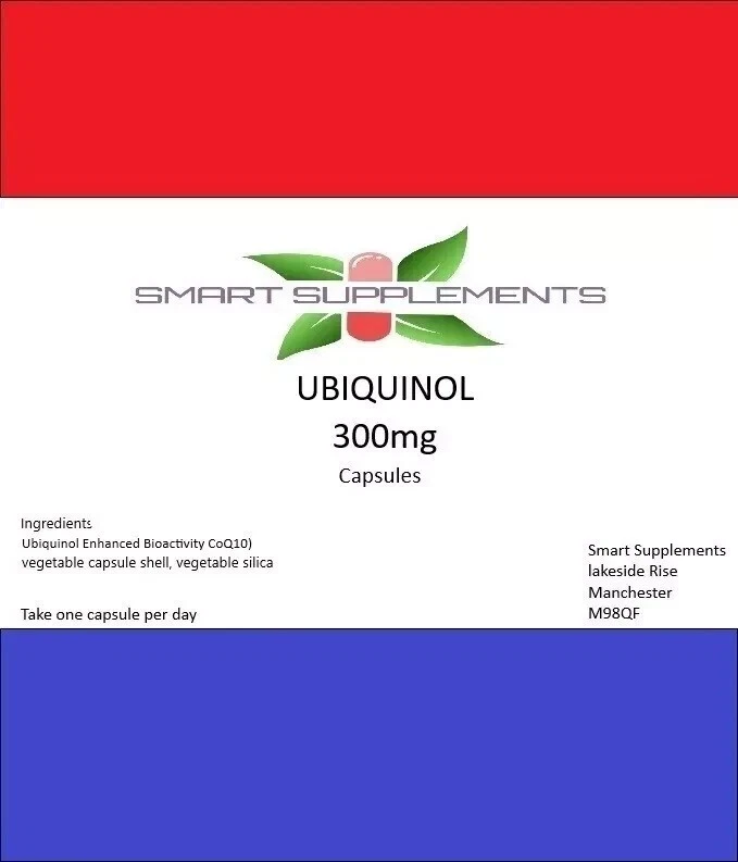 SMART SUPPLEMENTS Ubiquinol 300mg softgels