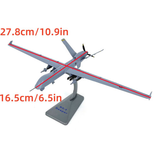 1/72 Scale US Air Force For General Atomics MQ-9 Reaper UAV Model Gift Decor - Picture 7 of 18