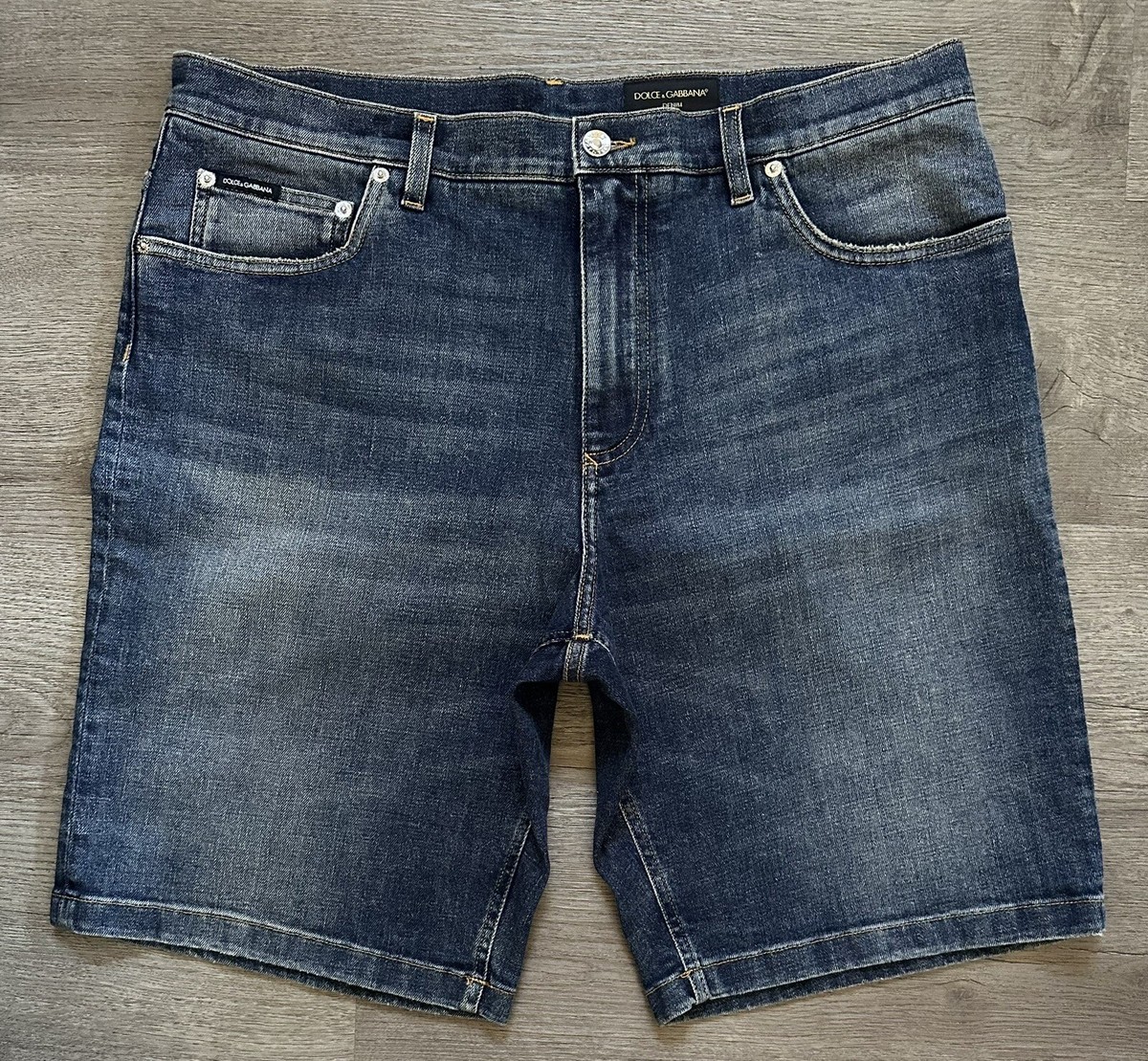 Dolce & Gabbana LIGHT BLUE DENIM SHORTS デニム ショーツ 夏用 Dolce & Gabbana ライトブルーデニムショーツ | Sendegaro US