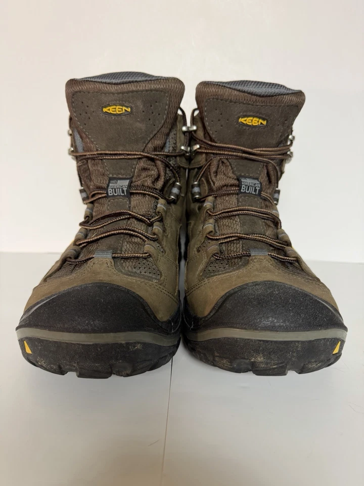 Keen Men’s Durand Mid Keen Dry Waterproof Hiking Boot Men’s 11 Brown Leather - Image 2 of 4