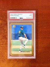 1999 Topps Traded Mark Mulder Rookie Card #T8 PSA 9 Mint Oakland Athletics RC. rookie card picture