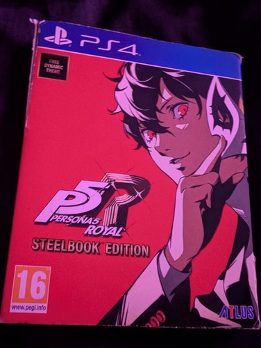 Persona 5 - Édition SteelBook PS4, Version PAL FR Complète, Très Bon état