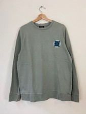 APC Streetwear Propellor Fan Boating Graphic Art Gray Long Sleeve Tee - XL/XXL