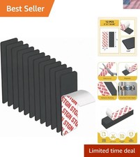 Magnetic Tape with Strong Adhesive Backing,x3" 2PCS,Flexible Self Adhesive Ma...