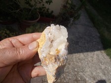 MINERALI C27 Rutilo Calcite e Dolomite Carrara cm.7,5 x cm.6,5 x cm.4,5
