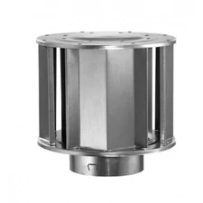 M G Duravent 4BVVTH 4" B-Vent High Wind Cap  Aluminum  MPN 4BVVTH