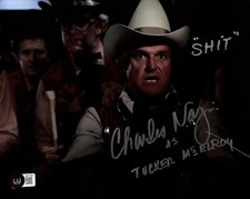 Charles Napier "Tucker McElroy" RARE Signed Blues Brothers Photo 8x10 Beckett