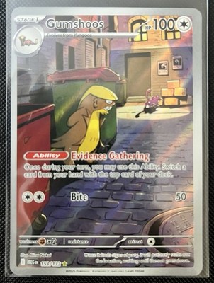 Pokemon TCG - Gumshoos 153/132 Me01: Mega Evolution - Illustration Rare
