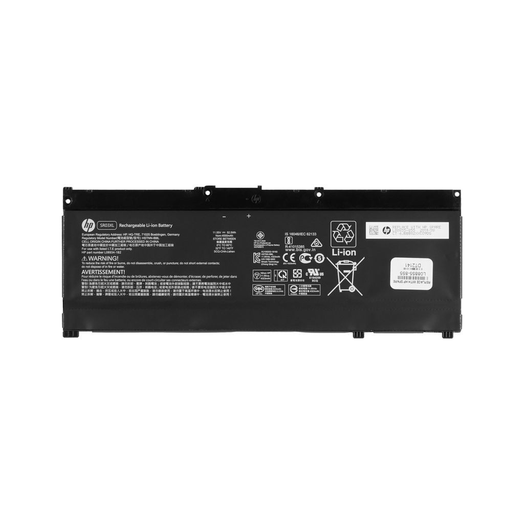 HP L08855-855 Battery 3C 52Wh 4.55Ah Li Sr