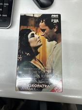 Cleopatra Beta Betamax NOT VHS 1963 20th Century CBS Fox Watermark SEALED 1984