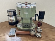 De Longhi Icona Vintage ECOV 311.GR Olive + M...