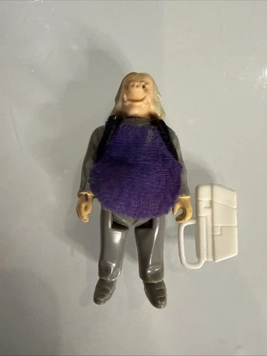 Vtg Star Wars Ugnaught Purple Smock Complete Action Figure 1980 HK Kenner