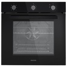 Image of electriQ Electric Fan Assisted Oven - Black EQOVENM2BLK