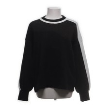 Cesare Gaspari, Strickpullover, Größe: XS/S, Schwarz/Grau, Acryl, Damen #5kY