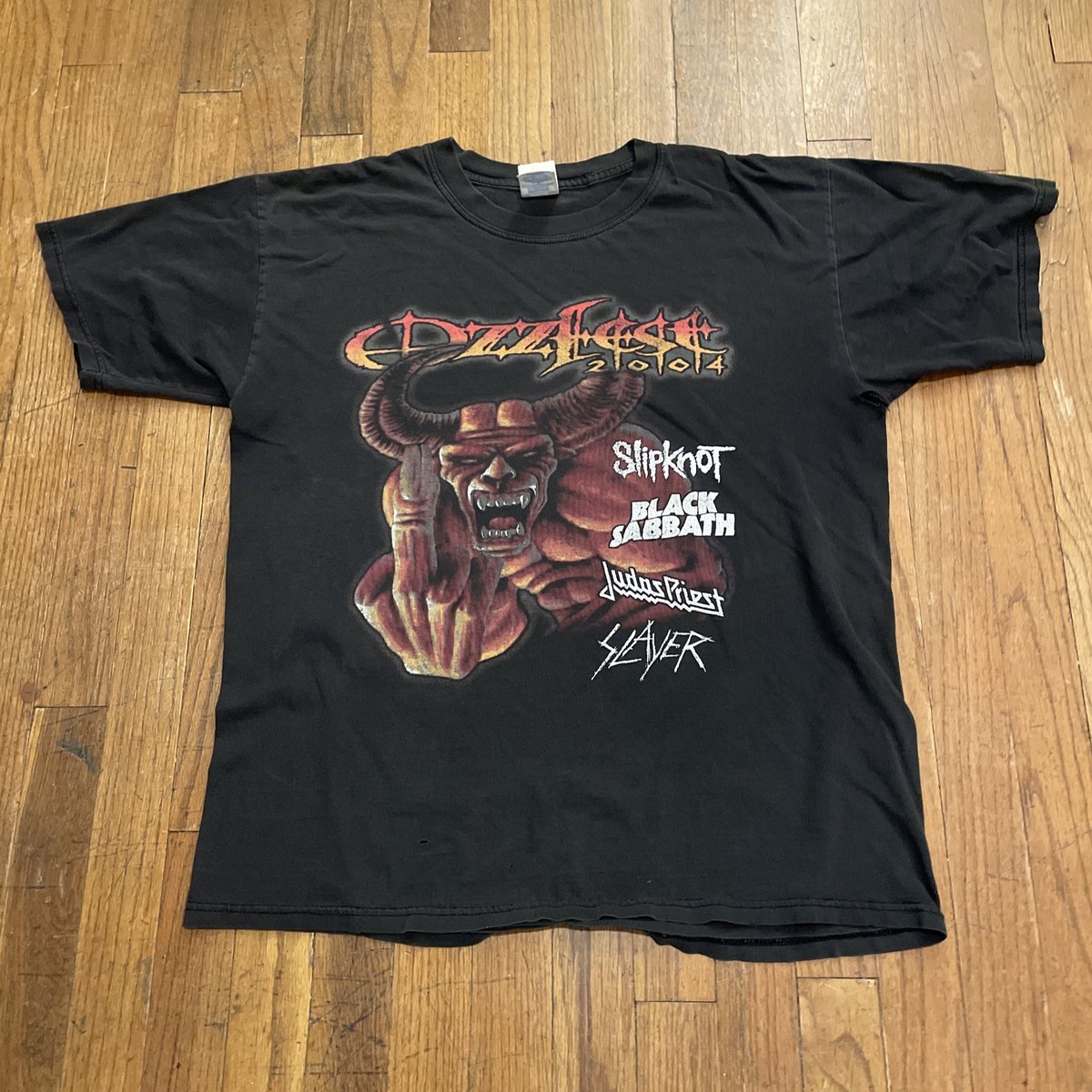 Black Sabbath Tシャツ ブラックサバス ozzy XL Vintage OZZFEST 2004 Ozzy Black Sabbath Tour T Shirt Size Large