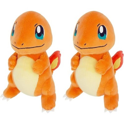 Pokemon Charmander Plush All Star Collection S 2-Pack San-ei Japan Official