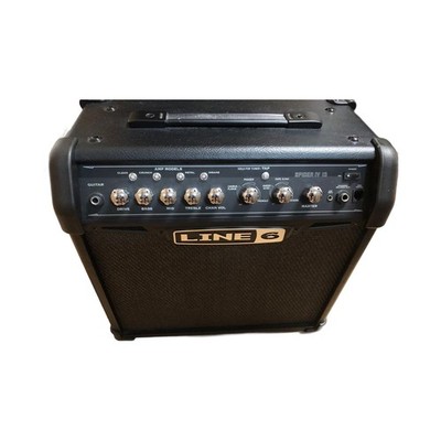 LINE 6 Spider IV 15 Guitar Combo Amp 15W 8  Speaker with Box Tested From Japan