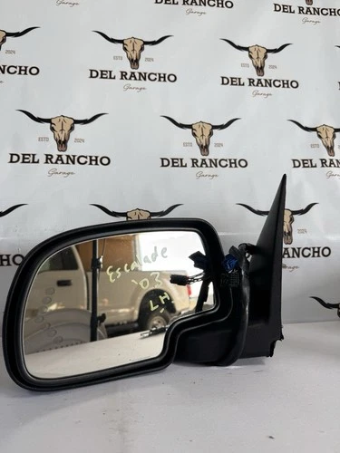2003-2006 Cadillac Escalade Left (driver) Side View Mirror Oem Used 