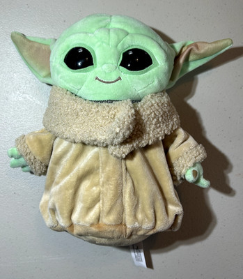 Star Wars The Mandalorian The Child 8'' Baby Yoda Grogu Plush Disney Mattel