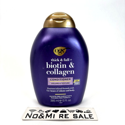 OGX Thick & Full + Biotin & Collagen Volumizing Conditioner Sulfate-Free 13 Oz