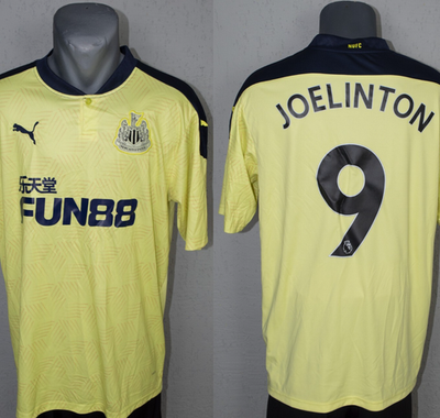 Newcastle United Joelinton Jersey 2020/2021 Away Football Soccer