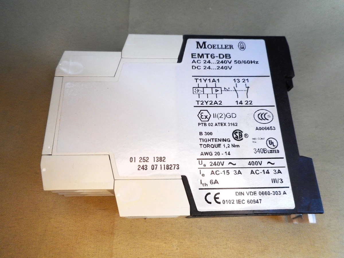 MOELLER EMT6-DB thermistor overload relay (NIB)