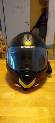 SHARK EVOlines Seres 3 - Flipback Motorradhelm mit Sena 10C Pro