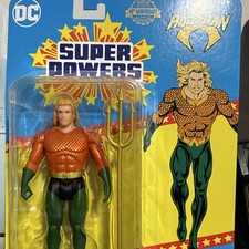 McFarlane Toys Super Powers Aquaman Gold Chase Action Figure with Trident