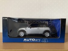 AUTOart 1/18  MINI COOPER SILVER 599652