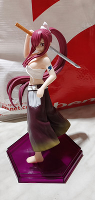 19cm Fairy Tail Lucy & Erza Sexy PVC Action Figure Collectible Gift