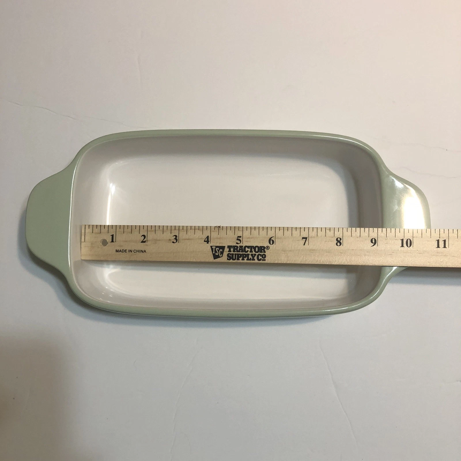 KitchenAid Loaf Pan Baking Pan Loaf Pan Light Lime And White 9x6x3 Inches No Box